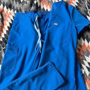 Figs Royal Blue scrubs